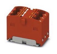 TB, POWER DISTRIBUTION, 6P, 14AWG, RED