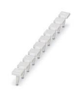 MARKER PIN STRIP, BLANK, 6.2MM, WHT, TB