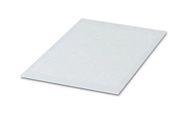 MARKER SHEET, BLANK, 5MM, WHITE, TB