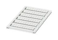 MARKER STRIP, BLANK, WHITE, TB