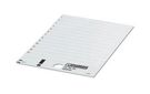 MARKER CARD, BLANK, 104MM, WHITE, TB