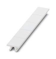 MARKER STRIP, BLANK, 15.2MM, WHITE, TB