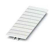 MARKER STRIP, BLANK, 8.2MM, WHITE, TB