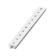 MARKER STRIP, L1/L2/L3/N/PE, 10.2MM, WHT