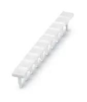 MARKER PIN STRIP, BLANK, 5MM, WHITE, TB