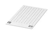 MARKER CARD, BLANK, 5MM, WHITE, TB