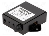 External amplifier; 12VDC; Output imp: 1.1Ω; 46mA; 60mV; 3.3W VISATON