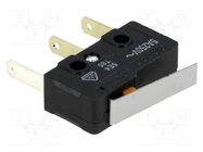 Microswitch SNAP ACTION; 5A/125VAC; with lever; SPDT; ON-(ON) OMRON Electronic Components