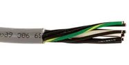 UNSHLD FLEX CABLE, 6COND, 20AWG, 30M