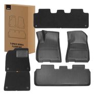 6-Piece Floor Mat for Tesla Baseus T-Space Series (velvet black), Baseus