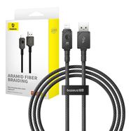 Fast Charging Cable Baseus Explorer 2.4A 1M (Black), Baseus