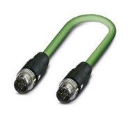 SENSOR CORD, 4P M12 PLUG-M12 PLUG, 0.6M