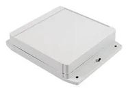 SMALL ENCLOSURE, FLANGED LID, PC, GREY