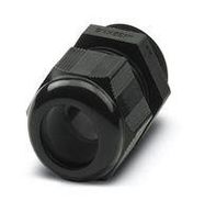 CABLE GLAND, NYLON, 15MM-21MM, BLK