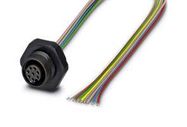 SENSOR CORD, 8P M12 RCPT-FREE END, 500MM