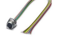 SENSOR CORD, 8P M8 RCPT-FREE END, 500MM