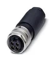 SENSOR CONN, FEMALE, 7/8", 4POS, CABLE