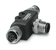 SENSOR SPLITTER, M12 RCPT-2 X M12 PLUG