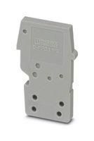 END COVER, TERMINAL BLOCK, GREY