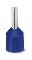 TERMINAL, WIRE FERRULE, 14AWG, BLU