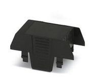 DIN RAIL HOUSING, UPPER, ABS, BLACK