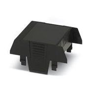 DIN RAIL HOUSING, UPPER, ABS, BLACK