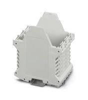 DIN RAIL HOUSING, LOWER, POLYAMIDE, GREY