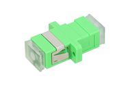 Extralink SC/APC | Adapter | Single mode, Simplex, transparent dust caps, EXTRALINK