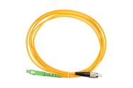 Extralink SC/APC-FC/UPC | Patchcord | Single Mode, Simplex, G657A1, 3mm, 2m, EXTRALINK