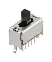 SLIDE SWITCH, SP3T, 0.1A, 30V, THT