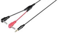 OUTPUT CORD, 1.5M, BANANA TERMINAL