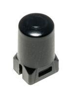 SWITCH CAP, DOMED, BLACK, PB SWITCH