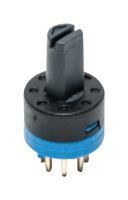 ROTARY SWITCH, 1P, 3POS, 0.5A, 34VDC