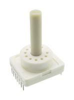 CODED ROTARY SWITCH, FLUSHED, 6 POS, TH