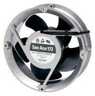 DC AXIAL FAN, 226CU.FT/MIN, BALL, 172MM