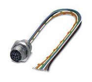 CBL ASSY, SENSOR, M12 RCP-FREE END, 0.5M