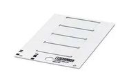 LABEL, PVC, WHITE, 30MM X 60MM
