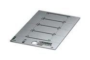 LABEL, PVC, SILVER, 30MM X 50MM
