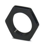 NUT FOR CIRCULAR CONNECTORS, PPE, BLACK