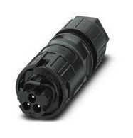 CIRCULAR CONNECTOR, PLUG, 3POS, CABLE