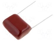 Capacitor: polyester; 2.2uF; 250VDC; 20mm; ±10%; 23x12x20mm; MKT SR PASSIVES