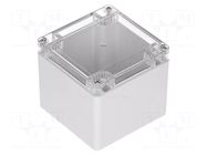 Enclosure: multipurpose; X: 100mm; Y: 100mm; Z: 90mm; polycarbonate GAINTA