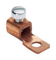 MECHANICAL LUG, 1/4", SCREW, 4AWG