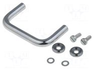 Holder; chromium plated steel; chromium plated; H: 30mm; L: 45mm MENTOR