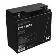 Rechargeable Battery AGM VRLA Green Cell AGM10 12V 20Ah (for lawn mower, boat, motor, cart), Green Cell