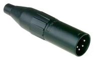XLR CONNECTOR, PLUG, 5POS, CABLE