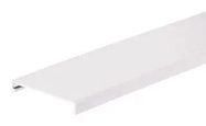 DUCT COVER, 1.82M X 57.2MM, PVC, WHITE