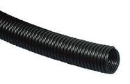 CORRUGATED LOOM TUBING, 30.5MM, PA6, BLK