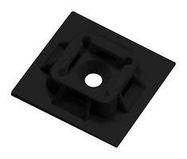 CABLE TIE MOUNT, 25.4MM, PA6.6, BLACK