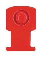 CABLE TIE MOUNT, 13.5MM, PA 6.6, RED